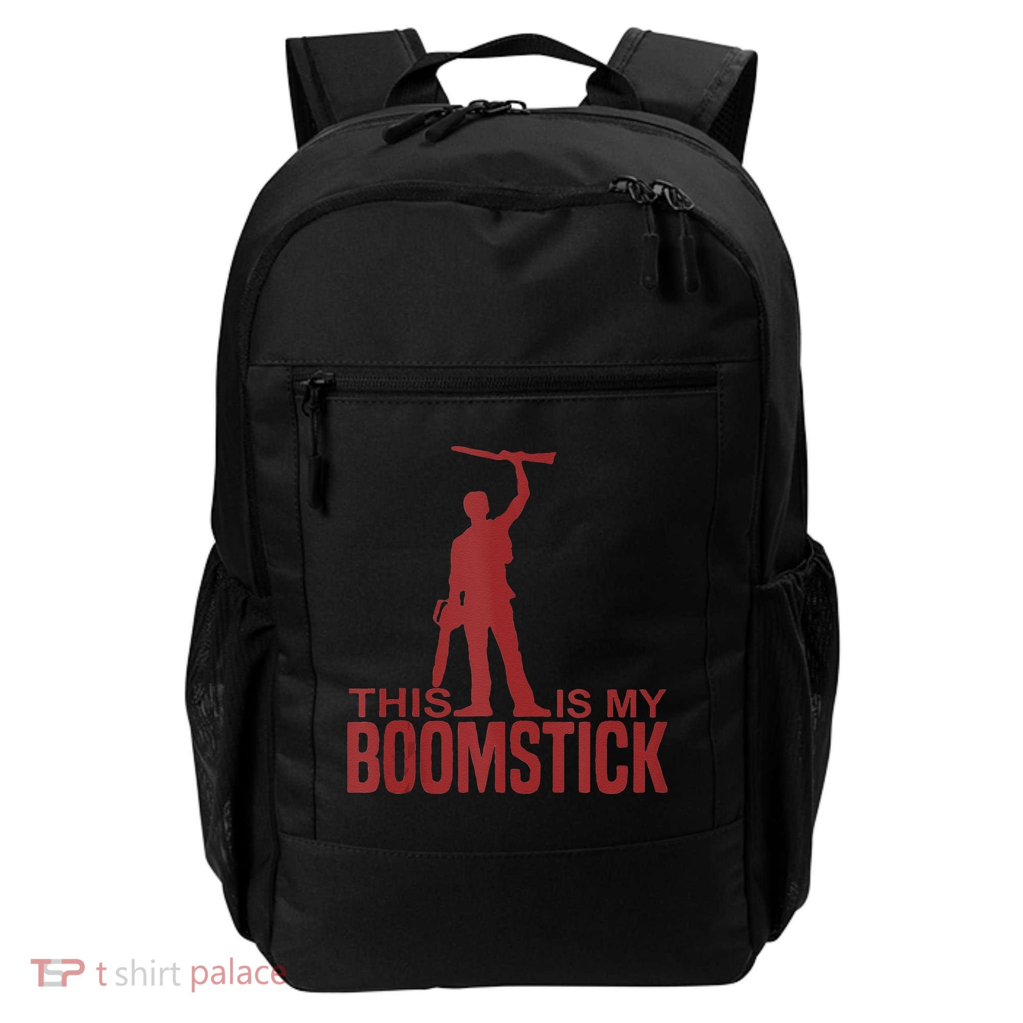 This Is My Boomstick Shotgun Chainsaw Dead Evil Halloween Gift Backpack