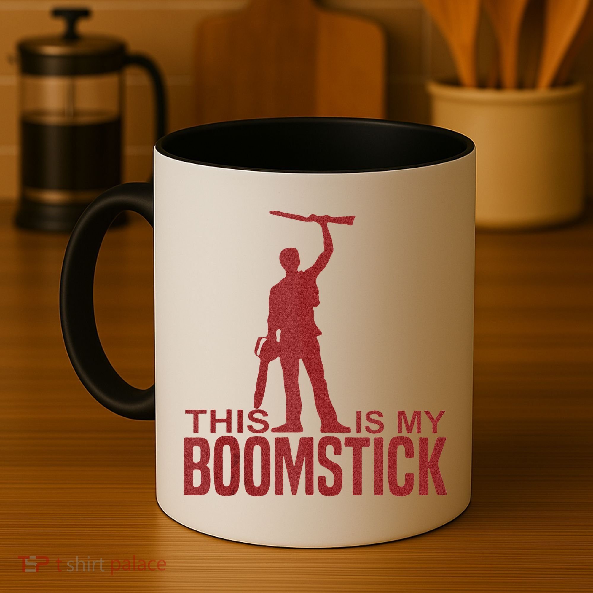 This Is My Boomstick Shotgun Chainsaw Dead Evil Halloween Gift Coffee Mug