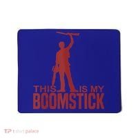 This Is My Boomstick Shotgun Chainsaw Dead Evil Halloween Gift Mousepad thumb 0