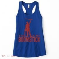 This Is My Boomstick Shotgun Chainsaw Dead Evil Halloween Gift Women's Tank Top thumb 0