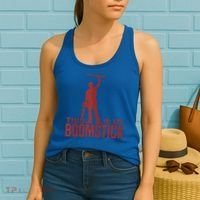 This Is My Boomstick Shotgun Chainsaw Dead Evil Halloween Gift Women's Tank Top thumb 2