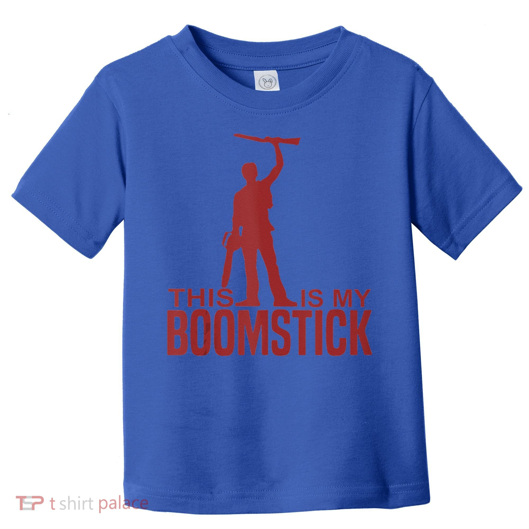 This Is My Boomstick Shotgun Chainsaw Dead Evil Halloween Gift Toddler T-Shirt