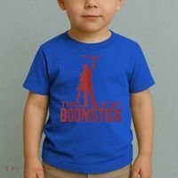 This Is My Boomstick Shotgun Chainsaw Dead Evil Halloween Gift Toddler T-Shirt thumb 2