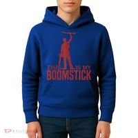 This Is My Boomstick Shotgun Chainsaw Dead Evil Halloween Gift Kids Hoodie thumb 4