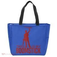 This Is My Boomstick Shotgun Chainsaw Dead Evil Halloween Gift Tote Bag thumb 0