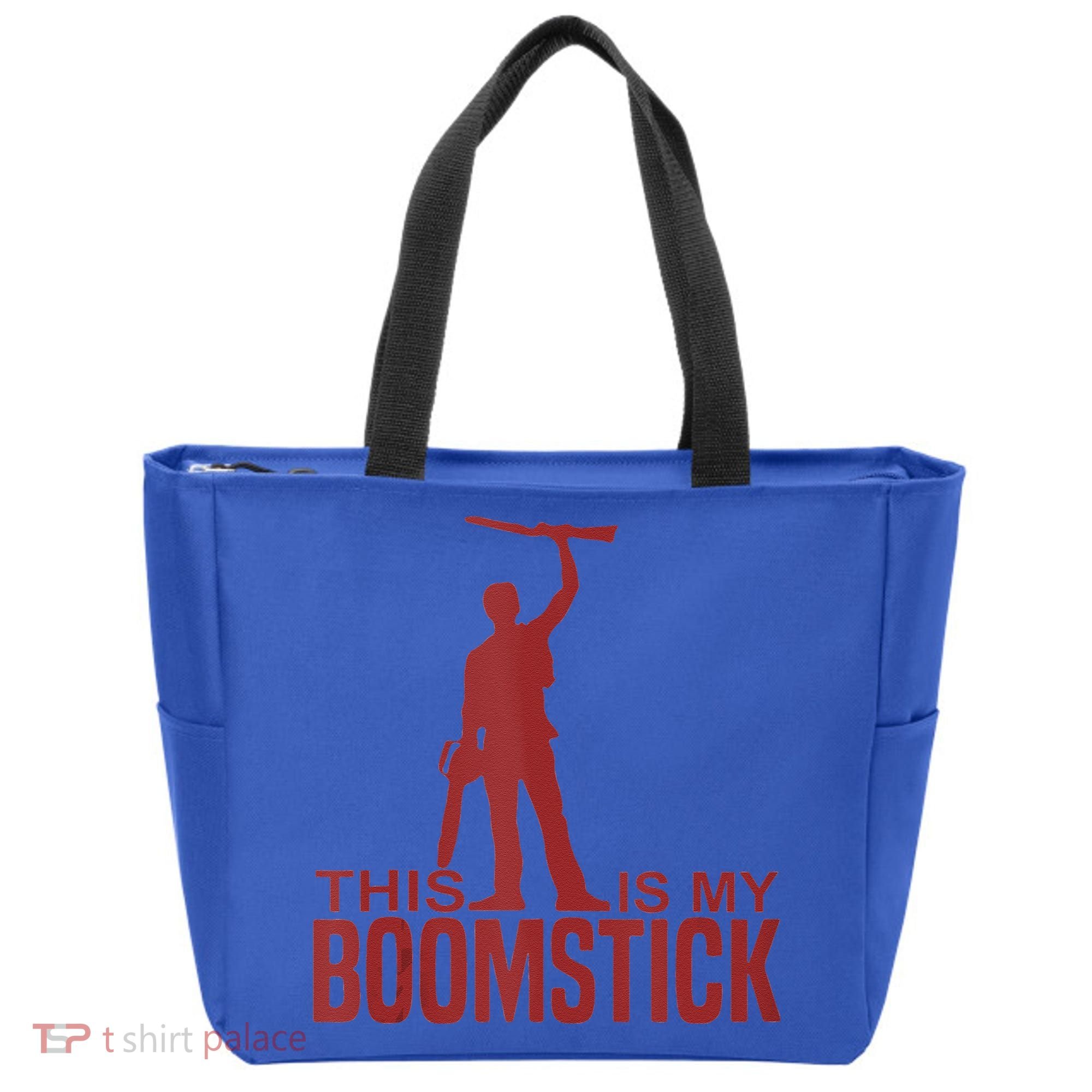 This Is My Boomstick Shotgun Chainsaw Dead Evil Halloween Gift Tote Bag