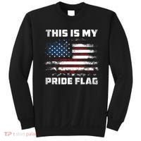 This Is My Pride Flag USA American 4th Of July Patriotic Sweatshirt thumb 0