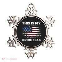 This Is My Pride Flag USA American 4th Of July Patriotic Ornament thumb 0
