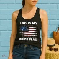 This Is My Pride Flag USA American 4th Of July Patriotic Women's Tank Top thumb 2