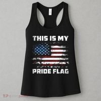 This Is My Pride Flag USA American 4th Of July Patriotic Women's Tank Top thumb 3