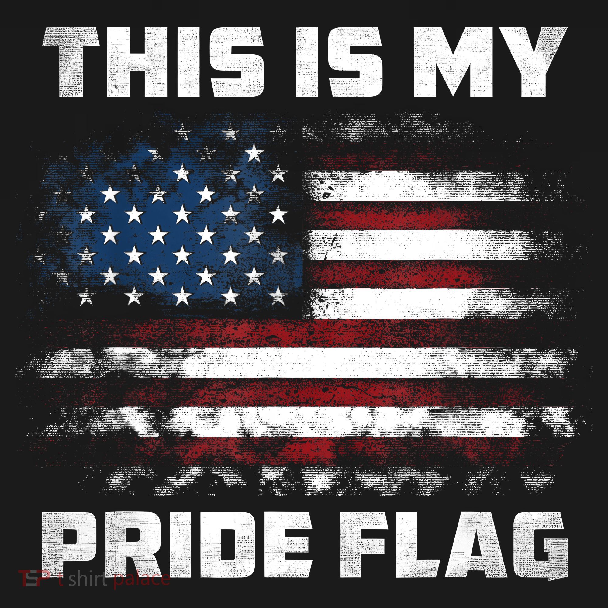 This Is My Pride Flag USA American 4th Of July Patriotic Kids Sweatshirt