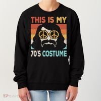 This Is My 70's Costume 70s Disco 1970s Party 70s Outfit Women's Sweatshirt thumb 0