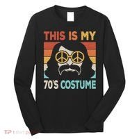 This Is My 70's Costume 70s Disco 1970s Party 70s Outfit Long Sleeve Shirt thumb 0
