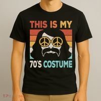 This Is My 70's Costume 70s Disco 1970s Party 70s Outfit T-Shirt thumb 3