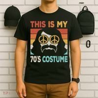 This Is My 70's Costume 70s Disco 1970s Party 70s Outfit T-Shirt thumb 6