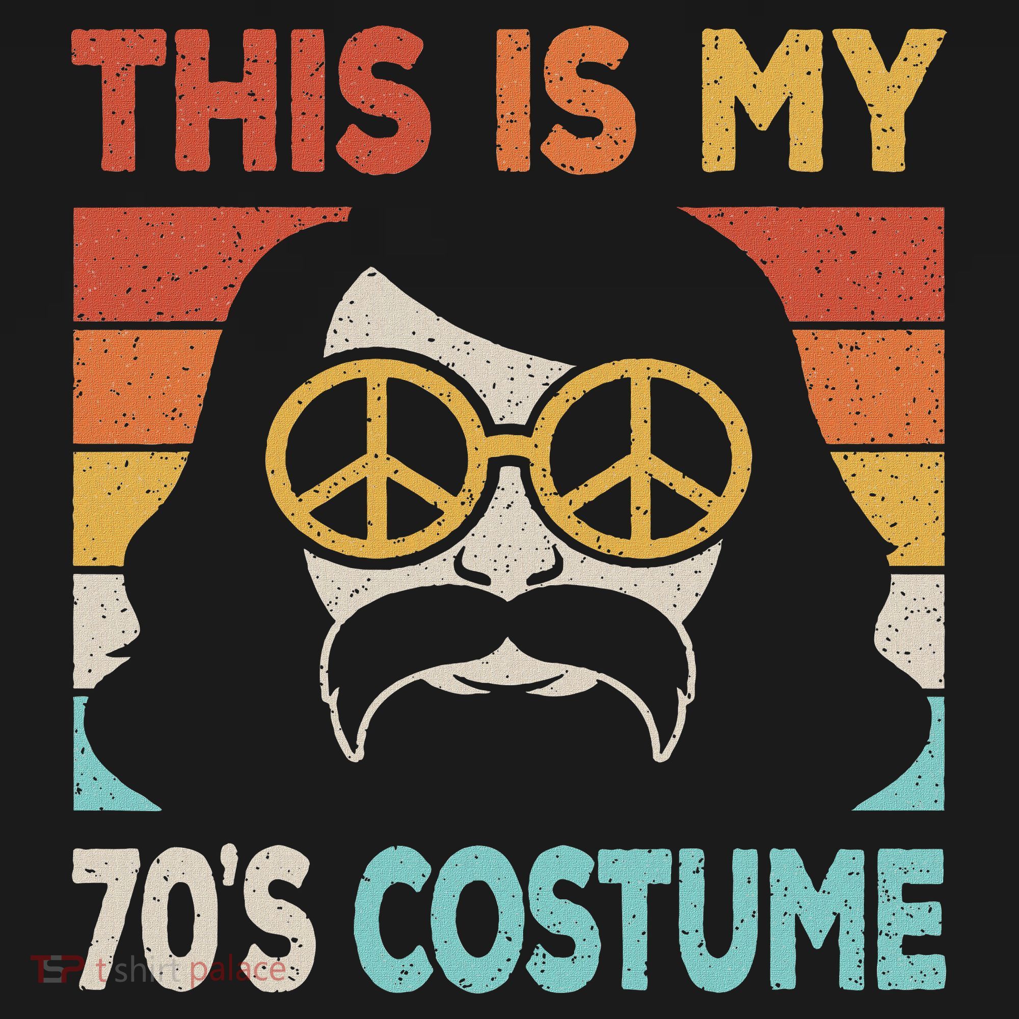 This Is My 70's Costume 70s Disco 1970s Party 70s Outfit T-Shirt