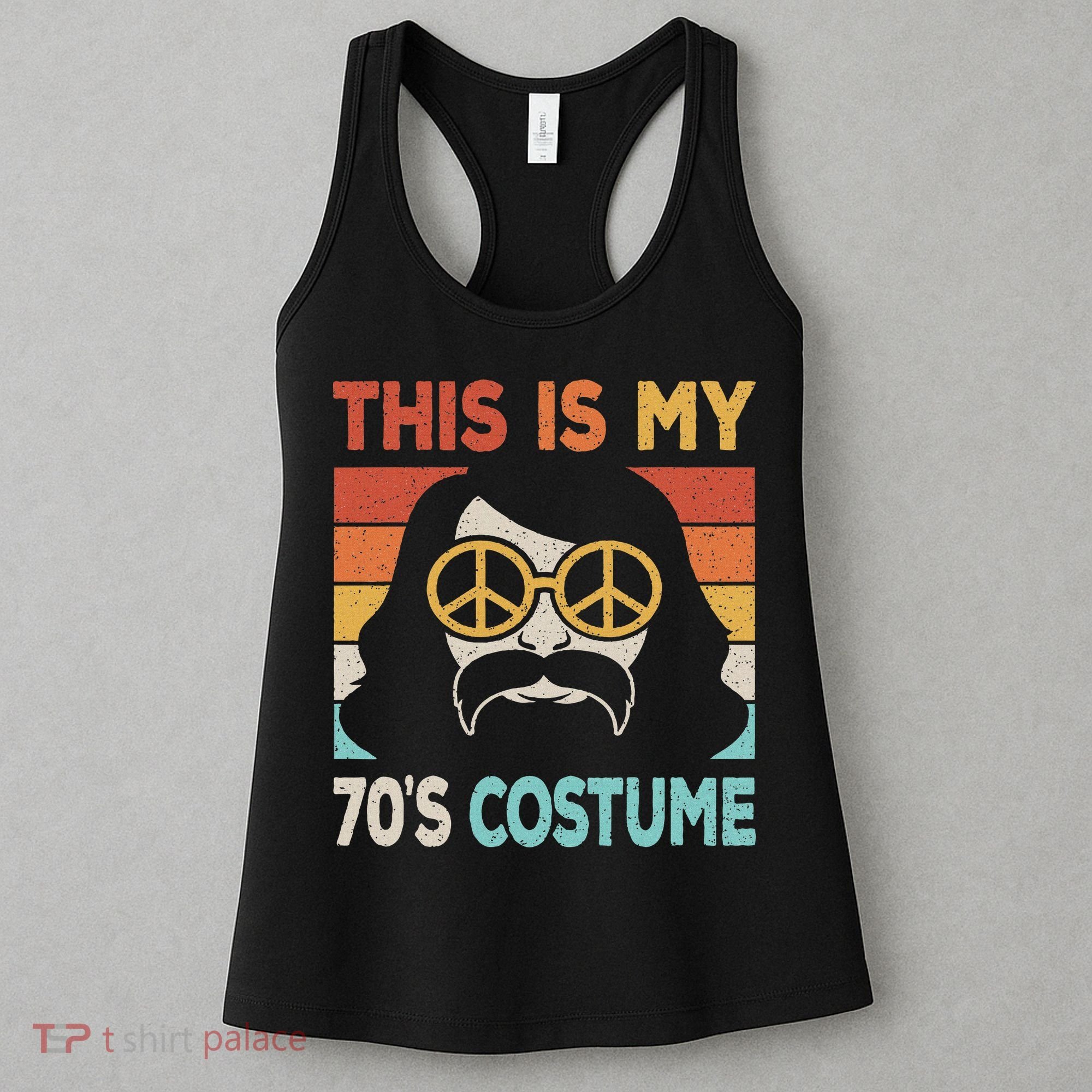 This Is My 70's Costume 70s Disco 1970s Party 70s Outfit Women's Tank Top