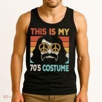 This Is My 70's Costume 70s Disco 1970s Party 70s Outfit Tank Top thumb 3