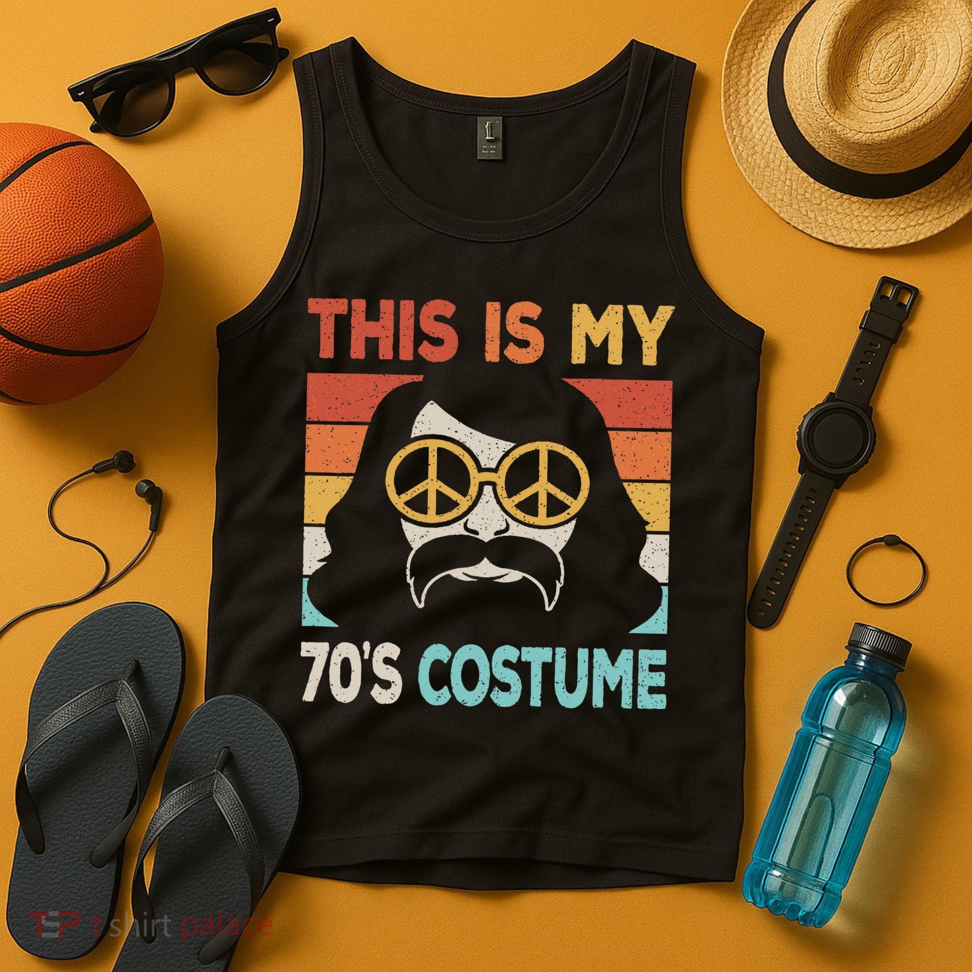 This Is My 70's Costume 70s Disco 1970s Party 70s Outfit Tank Top