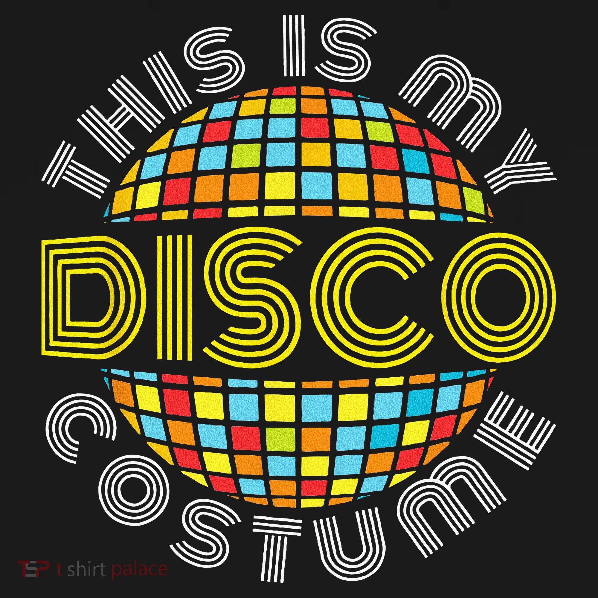 This Is My Disco Costume Long Sleeve Shirt