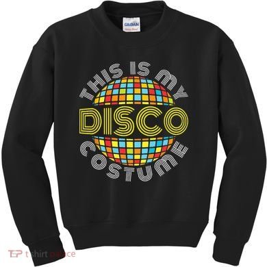 This Is My Disco Costume Kids Sweatshirt