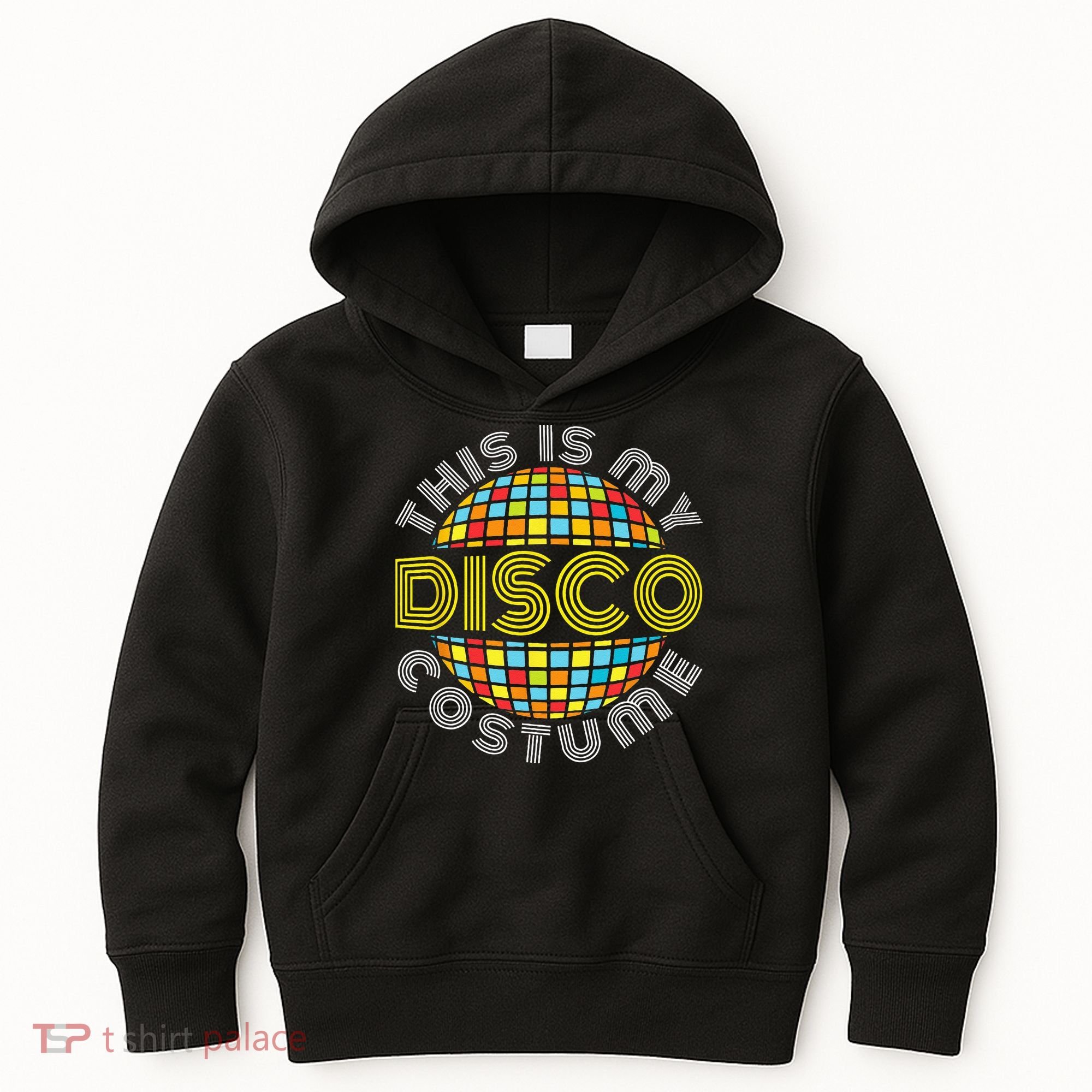 This Is My Disco Costume Kids Hoodie