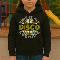 This Is My Disco Costume Kids Hoodie thumb 3