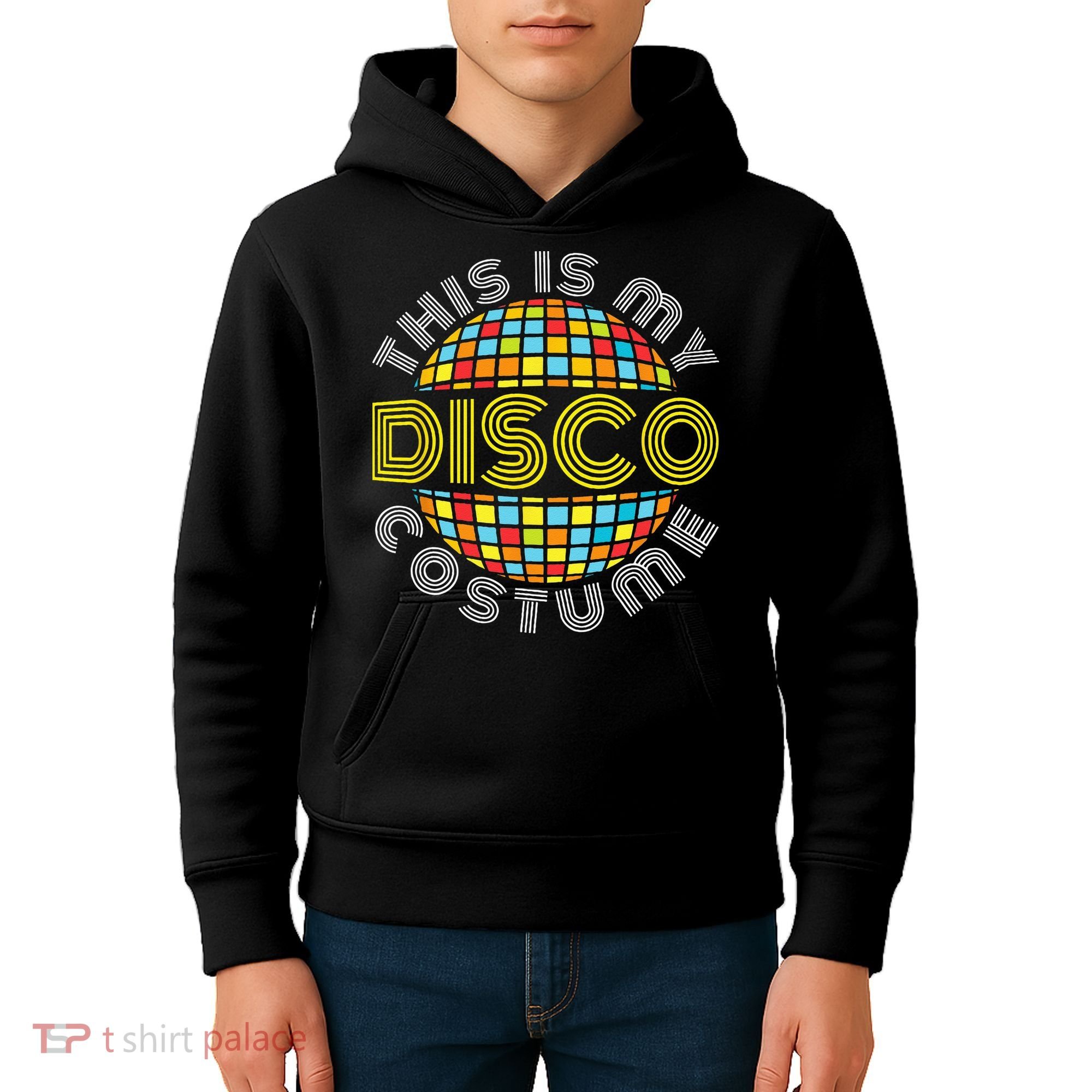 This Is My Disco Costume Kids Hoodie