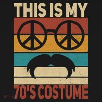 This Is My 70s Costume 70 Styles 70S Disco 1970s Outfit Mousepad thumb 1