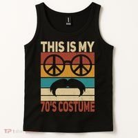 This Is My 70s Costume 70 Styles 70S Disco 1970s Outfit Tank Top thumb 2