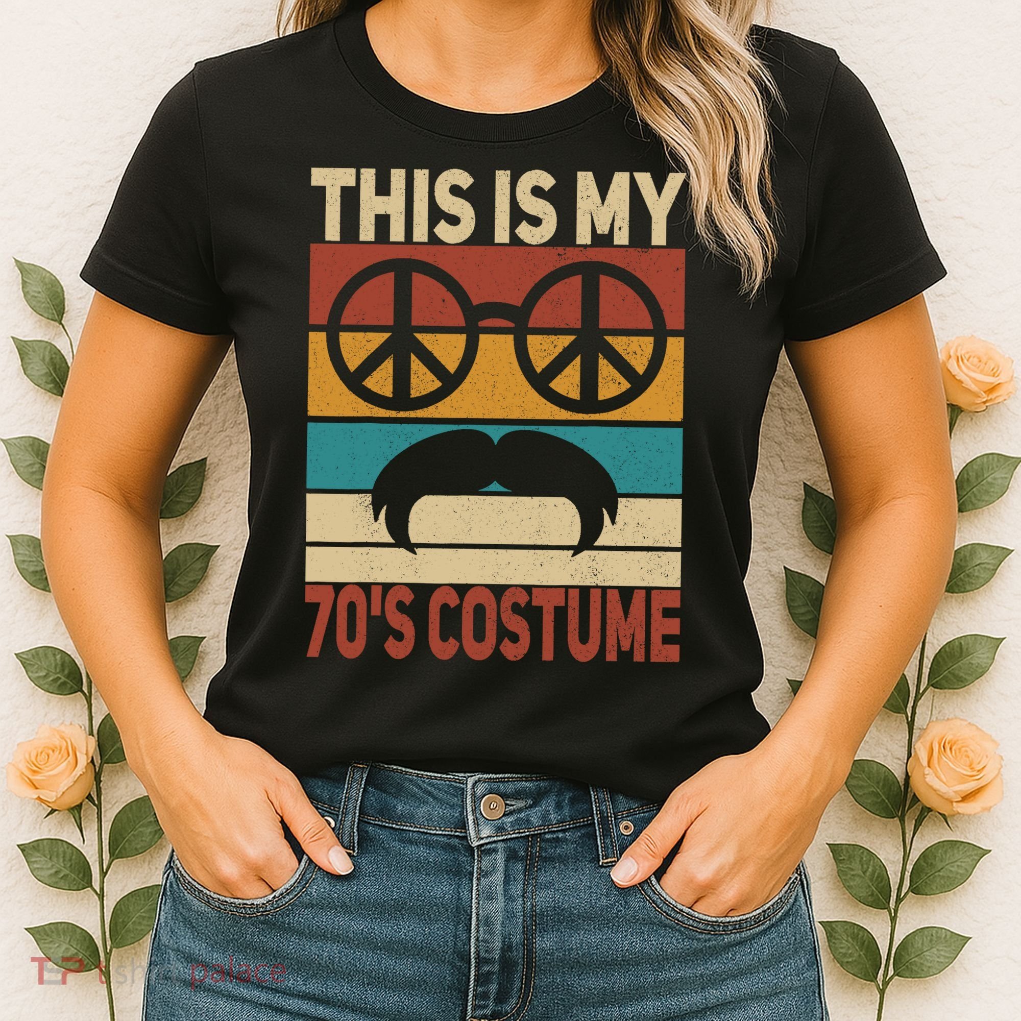 This Is My 70s Costume 70 Styles 70S Disco 1970s Outfit Women's T-Shirt