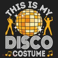 This Is My Disco Costume 70s 80s Party Outfit Halloween Five-Panel Snapback Cap thumb 2