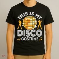 This Is My Disco Costume 70s 80s Party Outfit Halloween T-Shirt thumb 3