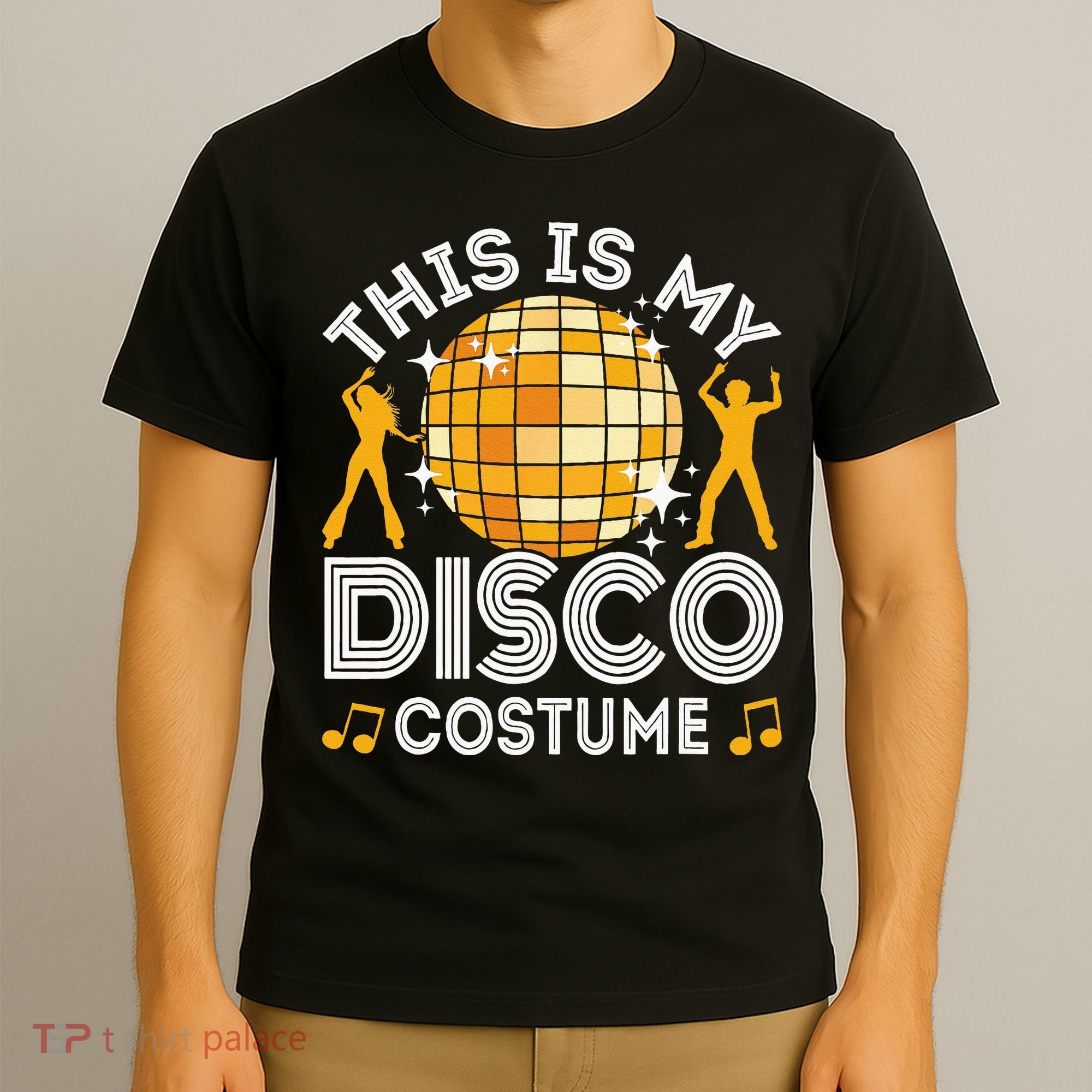This Is My Disco Costume 70s 80s Party Outfit Halloween T-Shirt