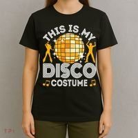 This Is My Disco Costume 70s 80s Party Outfit Halloween T-Shirt thumb 4