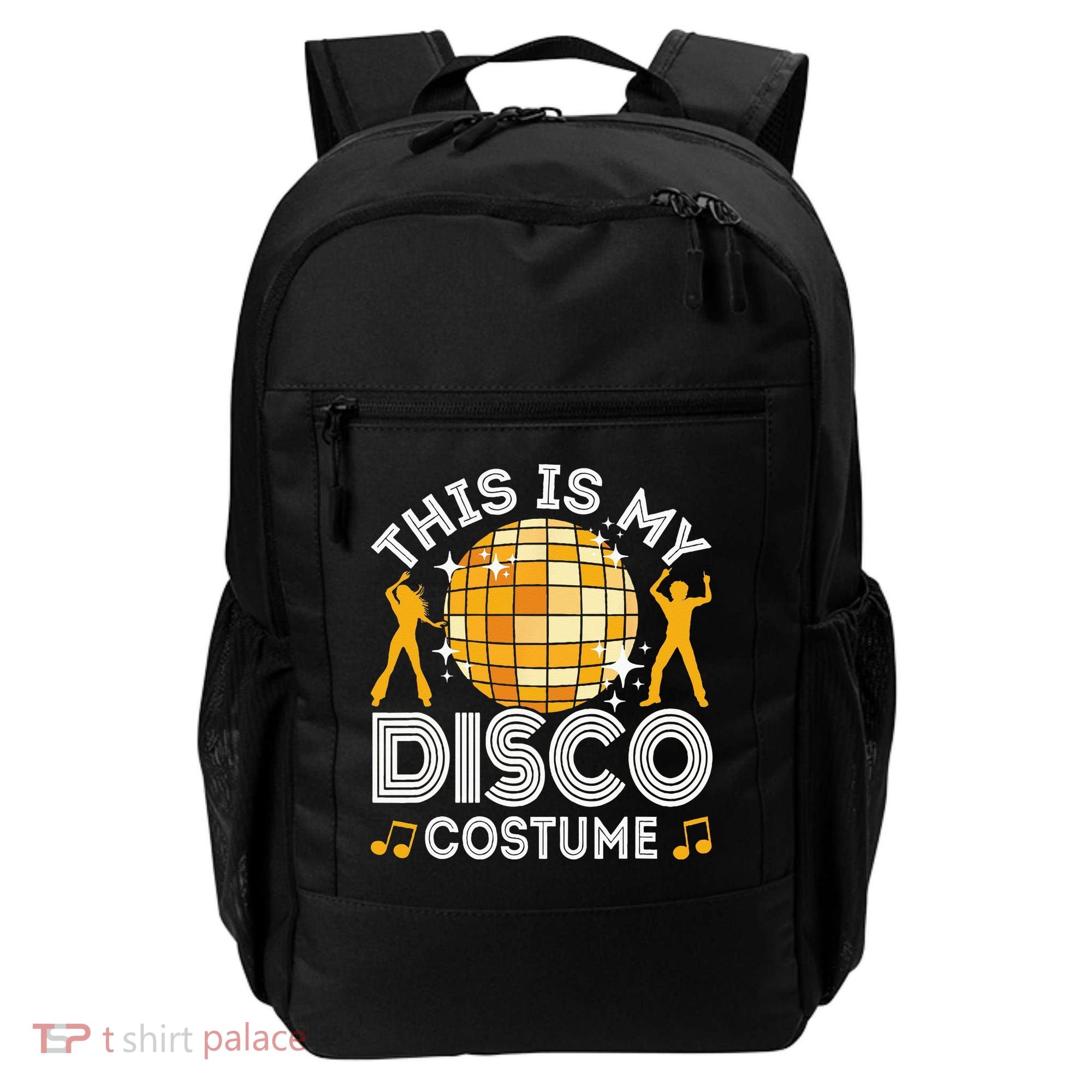 This Is My Disco Costume 70s 80s Party Outfit Halloween Backpack