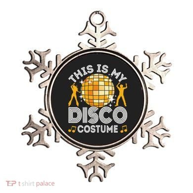 This Is My Disco Costume 70s 80s Party Outfit Halloween Ornament