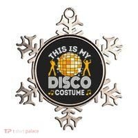 This Is My Disco Costume 70s 80s Party Outfit Halloween Ornament thumb 0