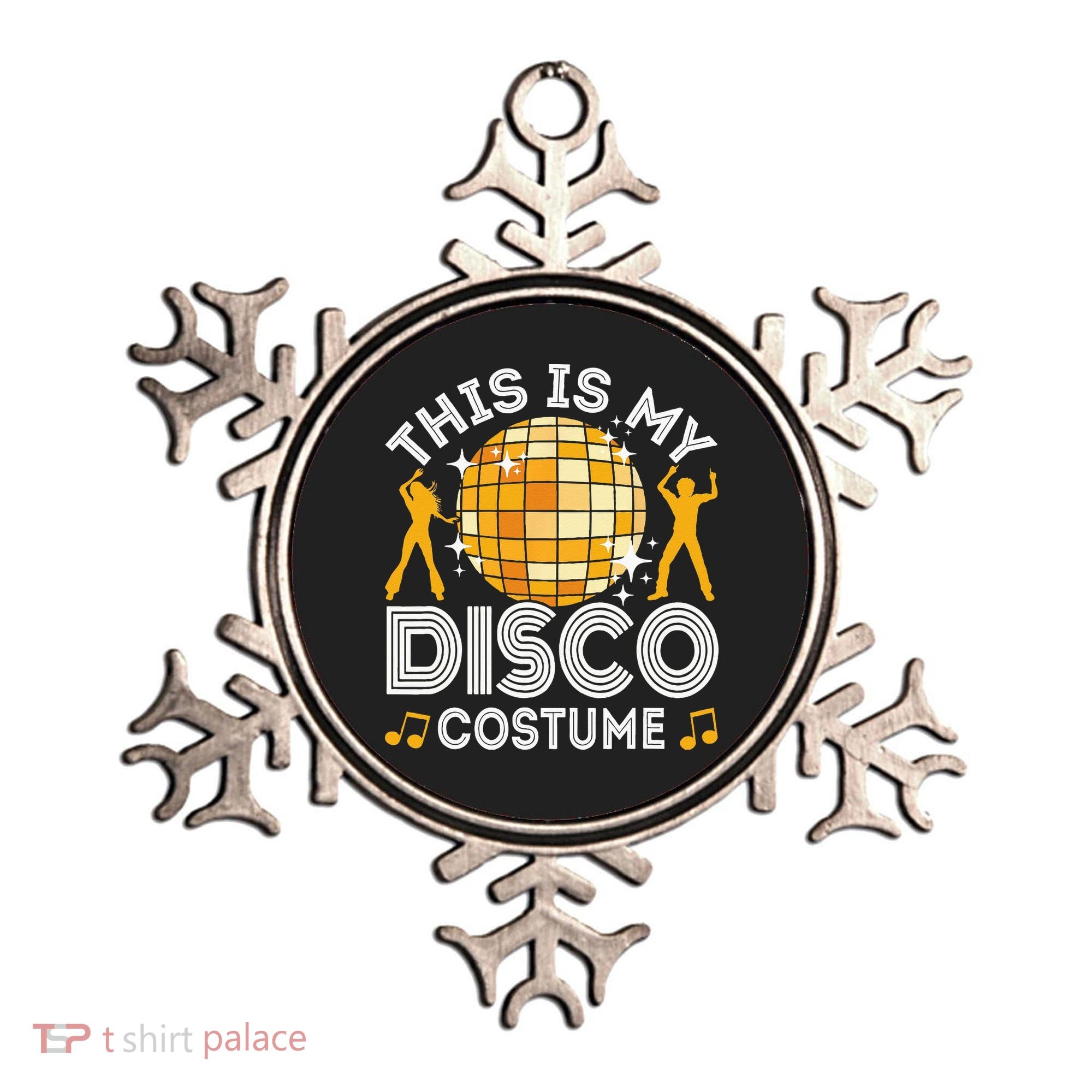 This Is My Disco Costume 70s 80s Party Outfit Halloween Ornament