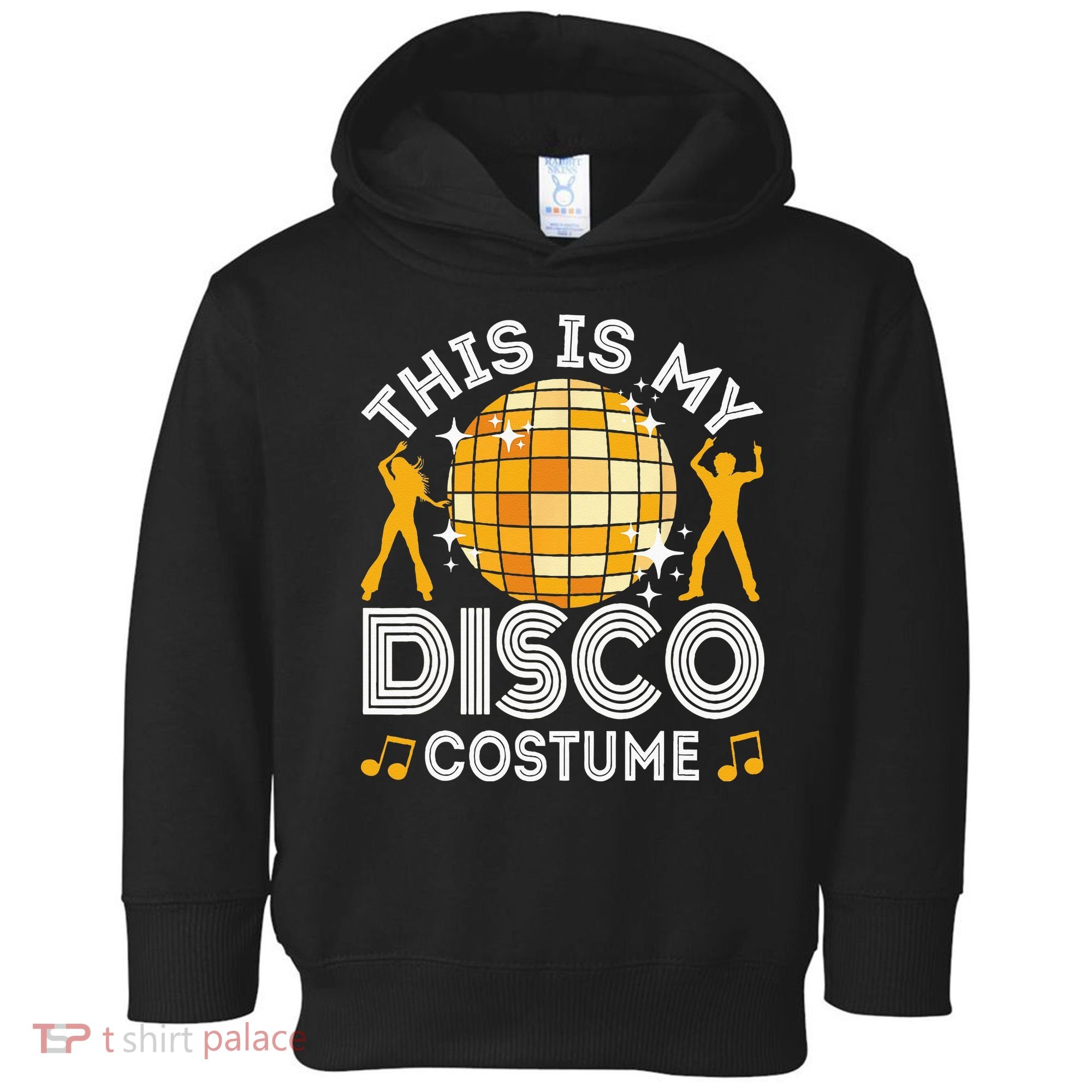 This Is My Disco Costume 70s 80s Party Outfit Halloween Toddler Hoodie