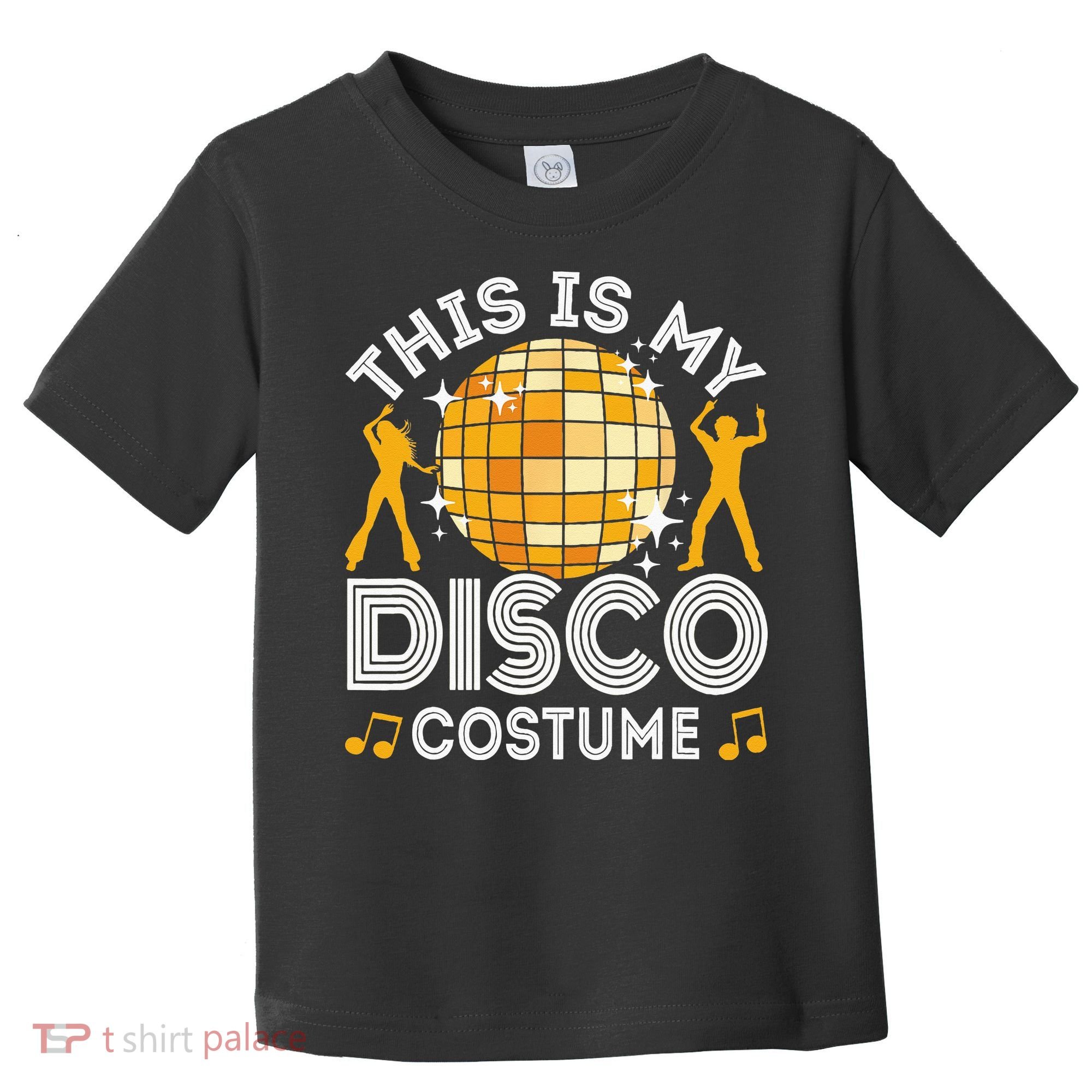 This Is My Disco Costume 70s 80s Party Outfit Halloween Toddler T-Shirt