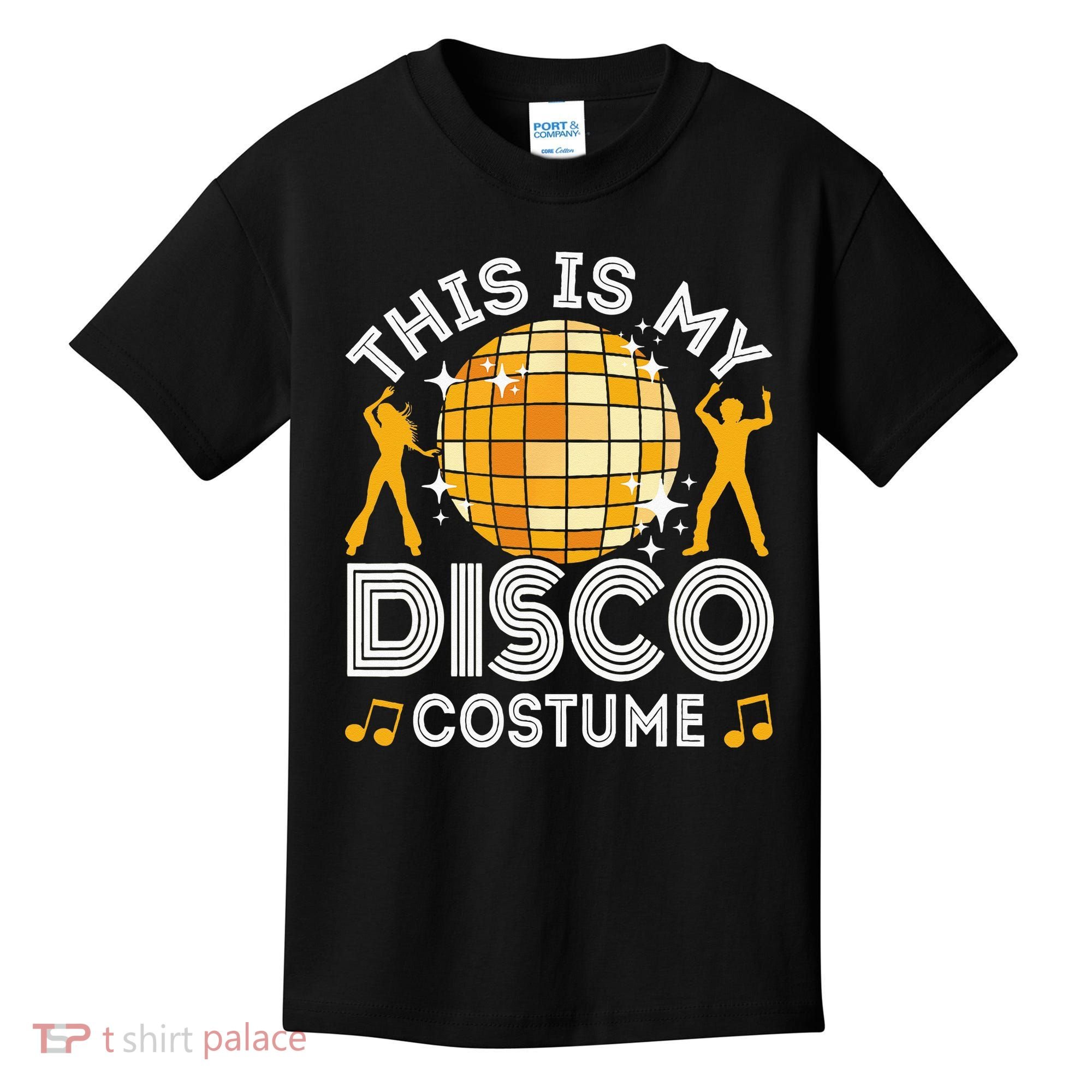 This Is My Disco Costume 70s 80s Party Outfit Halloween Kids T-Shirt