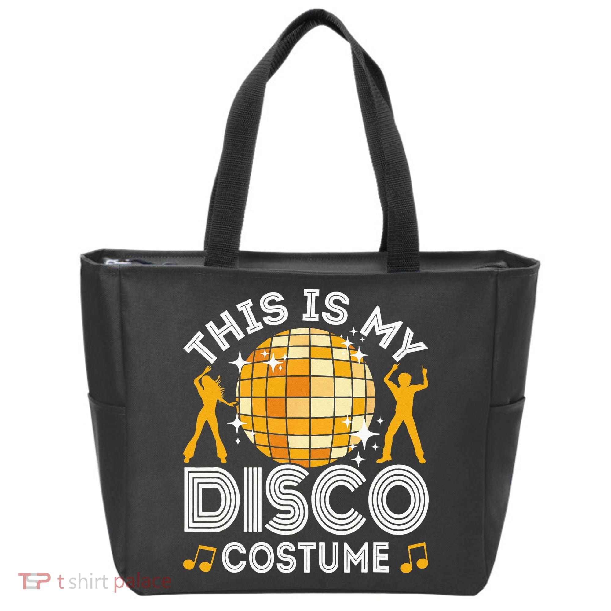 This Is My Disco Costume 70s 80s Party Outfit Halloween Tote Bag