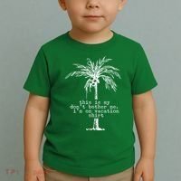 This Is My Don't Bother Me I'm On Vacation Toddler T-Shirt thumb 2