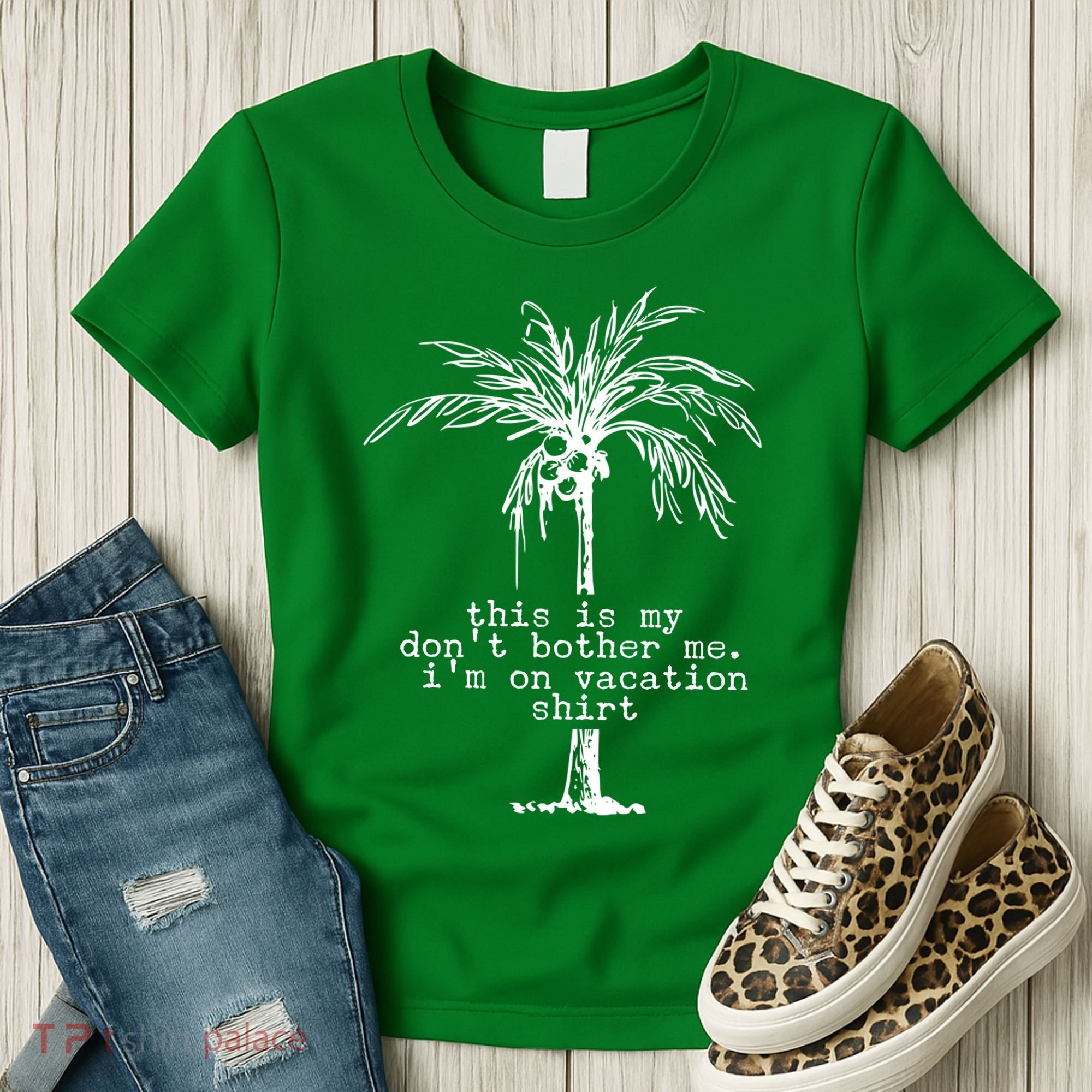 This Is My Don't Bother Me I'm On Vacation Women's T-Shirt