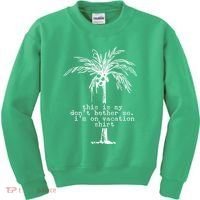 This Is My Don't Bother Me I'm On Vacation Kids Sweatshirt thumb 0