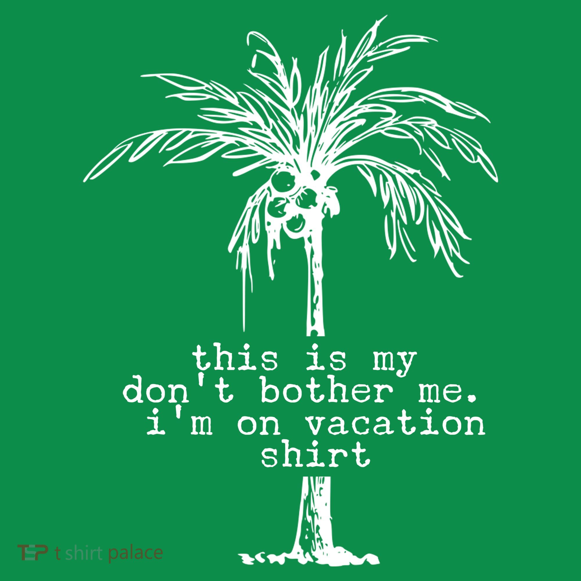 This Is My Don't Bother Me I'm On Vacation Kids Sweatshirt