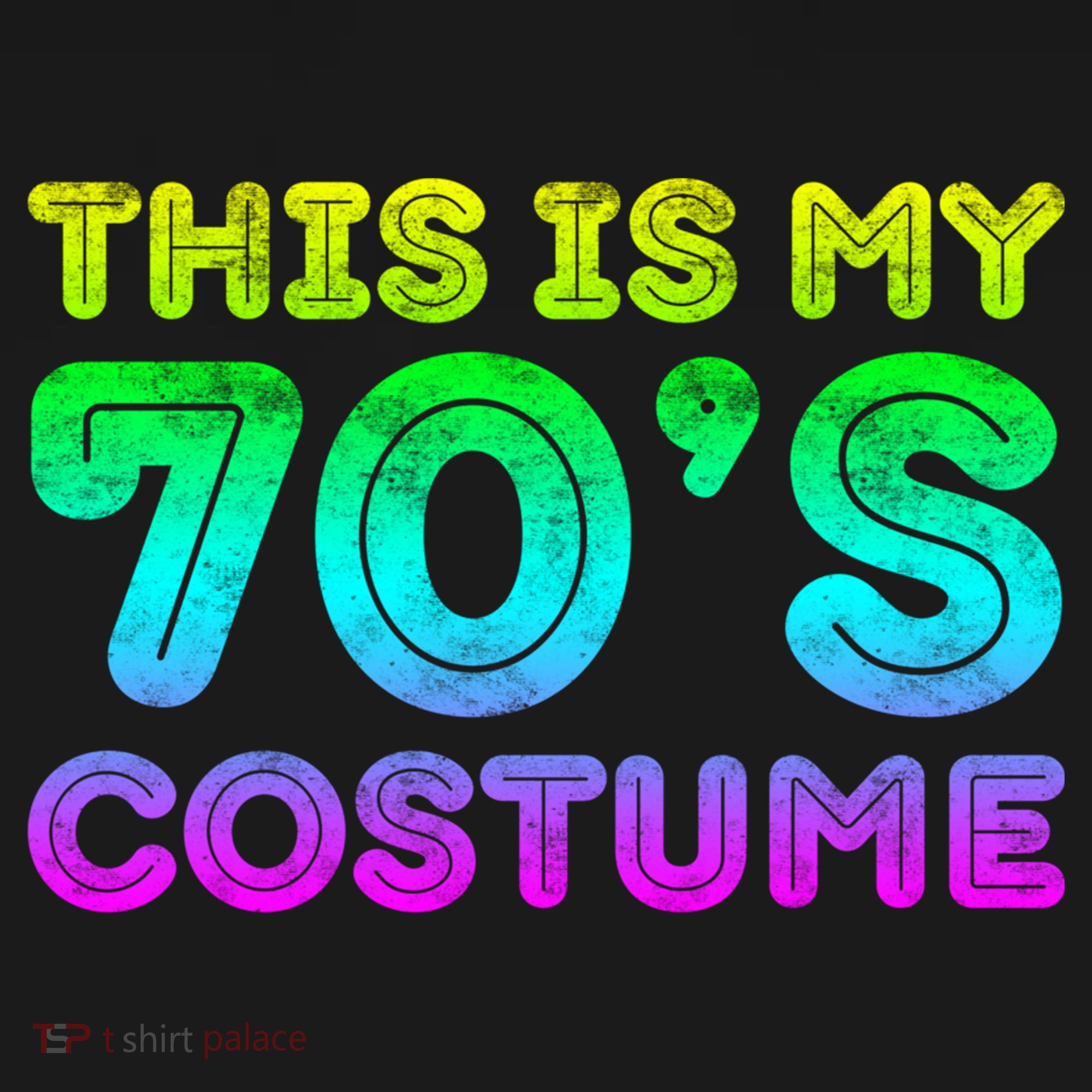This Is My 70s Costume, 1970s Party Ornament