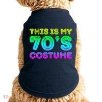 This Is My 70s Costume, 1970s Party Doggie Tank thumb 0