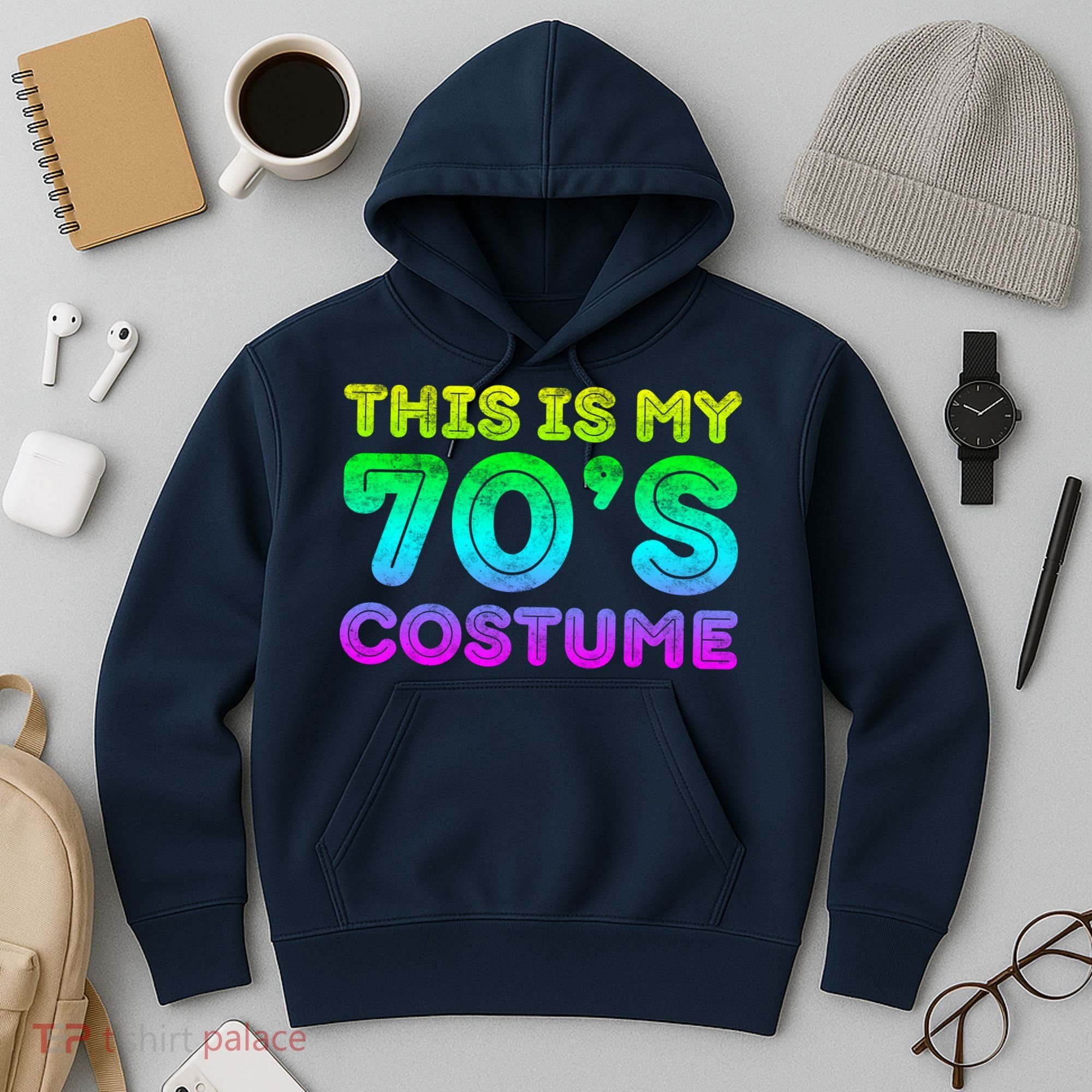 This Is My 70s Costume, 1970s Party Hoodie